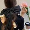 Elegant Satin Big Hair Bow