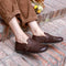 Forest Girl Cowhide Leather Shoes