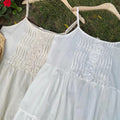 100% Cotton Lace Bottoming Slip Dress