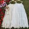 100% Cotton Lace Bottoming Slip Dress