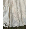 100% Cotton Lace Patchwork Embroidered Skirt