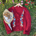 Hand Embroidered Cardigan