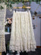 Embroidered Lace Skirt