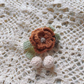Hand Crocheted Brooch