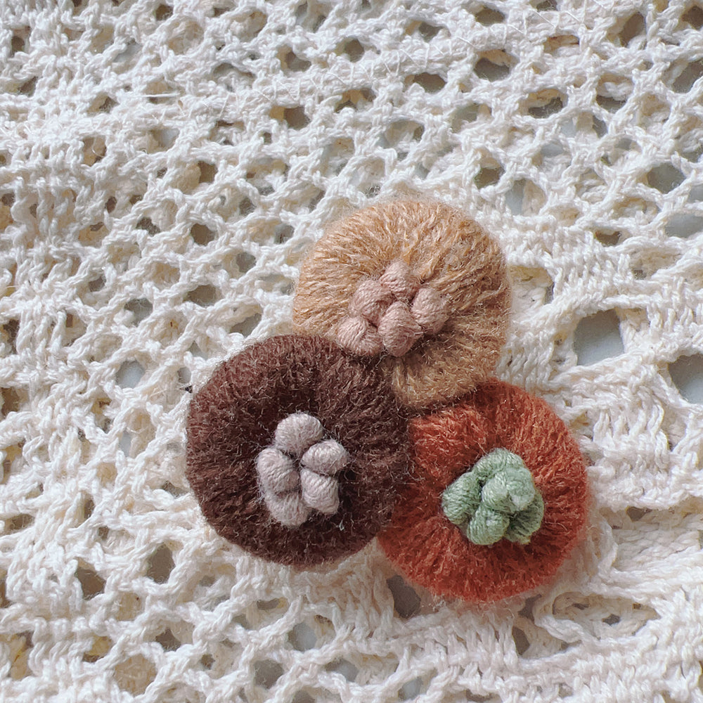 Handmade Buttons Brooch– The Cottagecore