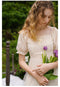 Floral Embroidery Tulle Dress