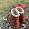 Sale! Cowhide Leather Fleece Lined Snow Boots