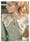 Retro Exquisite Collar Knitted Dress
