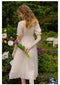 Floral Embroidery Tulle Dress
