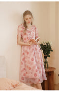 Flowy Frilled Romantic Tea Dress