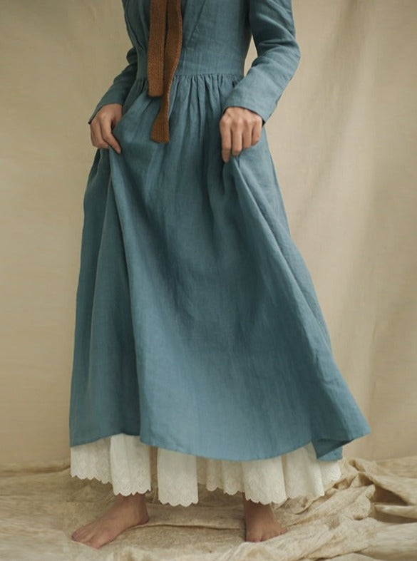 100% Cotton Petticoat With Lace Hem– The Cottagecore