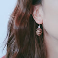 Real Pine Cone Earrings