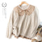 Cute Embroidered Collar Sweater
