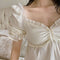 French Style Satin Sleep Dress