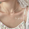 Fairycore Pink Beads Choker