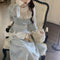 Elegant Lace Trim Dress