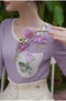 Cottagecore Hand Crocheted Tulip Shirt