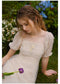 Floral Embroidery Tulle Dress