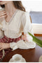 Vintage Jacquard Lace Shirt