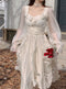 Romantic Style Ruffle Dress