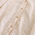 Cotton Lace Embroidered Blouse