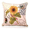 Linen Embroidery Cushion Cover - The Cottagecore
