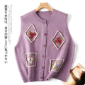 Naturecore Floral Embroidered Waistcoat