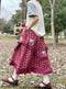 Forestcore Prairie Style Floral Skirt