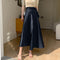 Elegant Irregular Satin Skirt