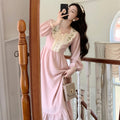Pink Embroidered Princesscore Dress