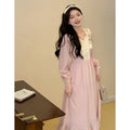 Pink Embroidered Princesscore Dress