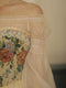 Vintage Lace Corset + Fairycore Sheer Top