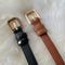 Basic Style Genuine Leather Belt
