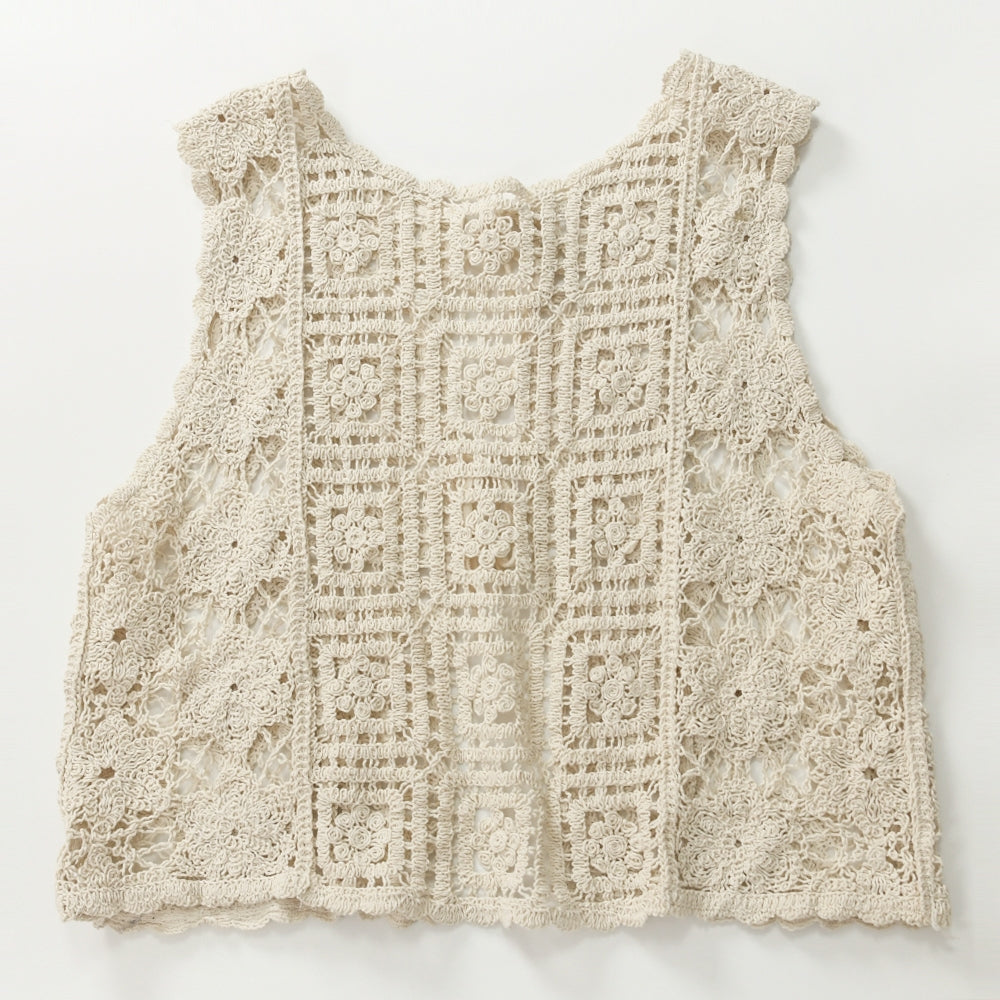 Crocheted Vest– The Cottagecore