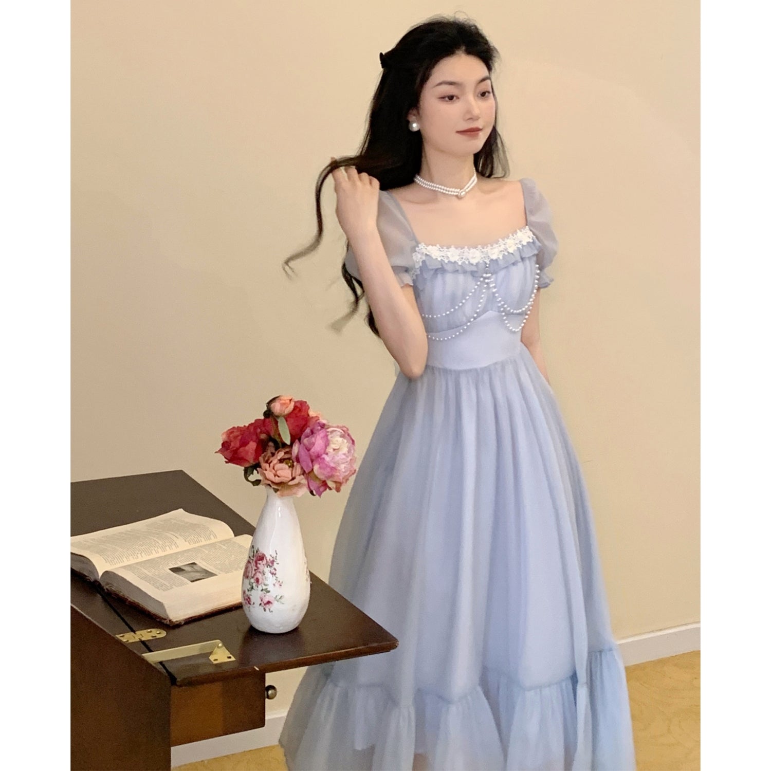 Puffy Sleeve Princesscore Dress– The Cottagecore