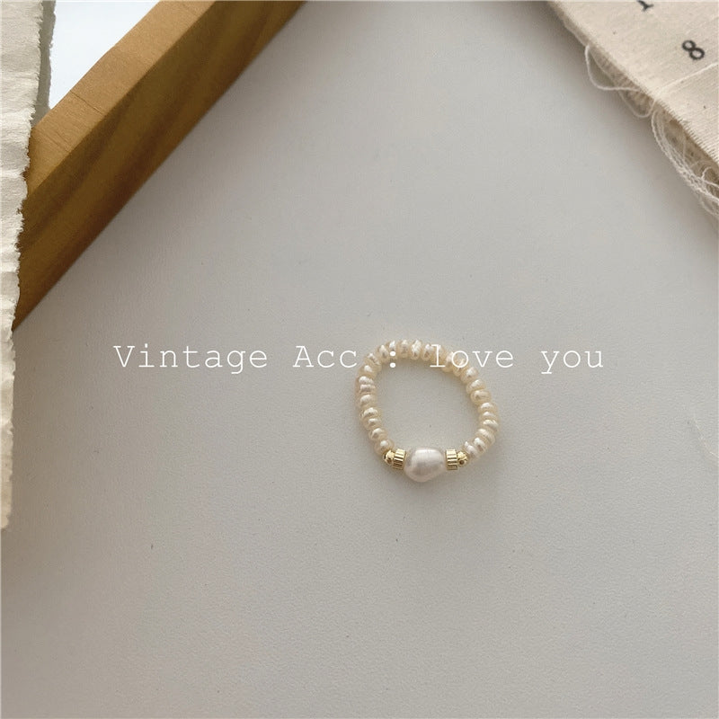 Vintage Pearl Rings– The Cottagecore