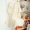 Big Lace Collar Embroidered Dress