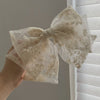 Elegant 3-Layered Lace Hair Bow