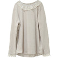 Cute Lace Collar Cotton Bottoming Shirt
