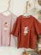 Cute Little Girl Embroidered T Shirt
