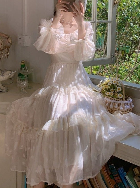 Royalcore Lace Dress– The Cottagecore