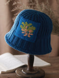Forestcore Knitted Bucket Hat