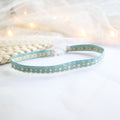 Embroidered Knitted Choker - The Cottagecore