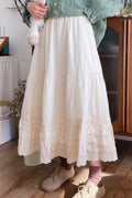 Multiple Lace Layered Bottoming Skirt