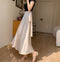 Elegant Irregular Satin Skirt