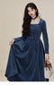 Medieval Corduroy High Waist Dress