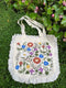 Cotton Floral Embroidered Bag