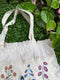 Lace Trim Embroidered Bag