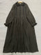 Linen Loose Fit Lace Trim Dress