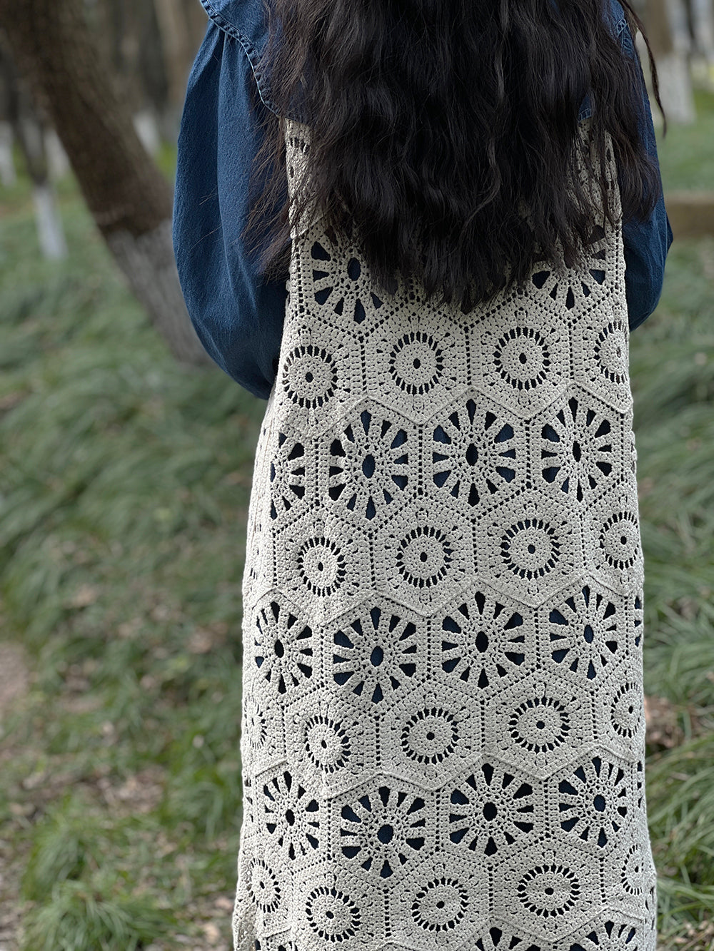 Crocheted Slip Dress– The Cottagecore